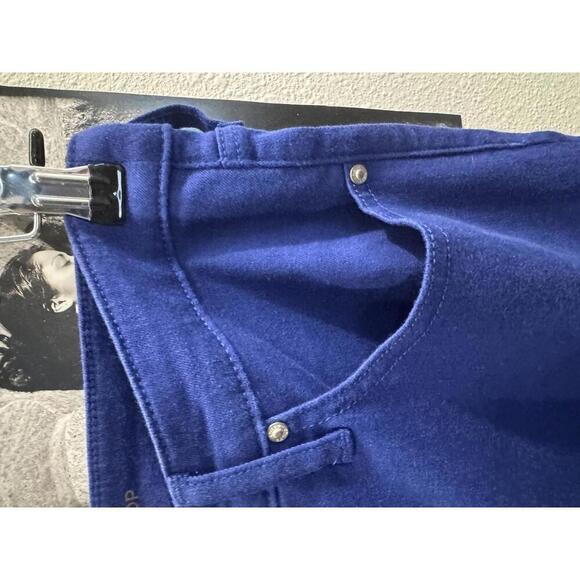 Chico's So Slimming Girlfriend Slim Leg Crop Jeans - Blue - Size 12 - Picture 5 of 6